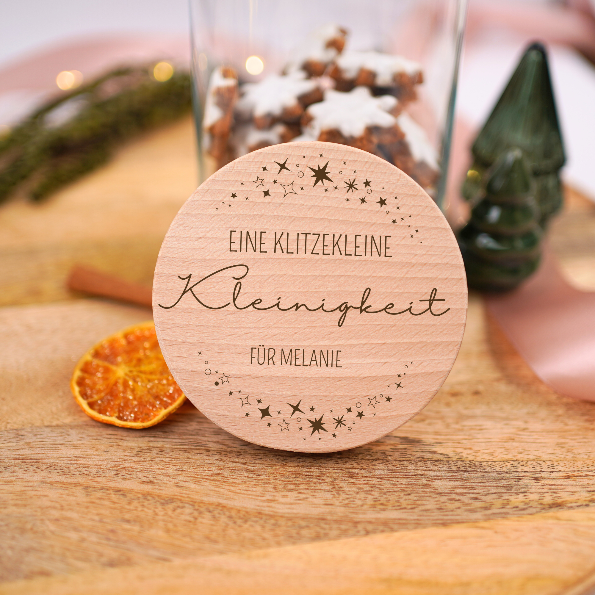 Vorratsglas "KLITZEKLEINE Kleinigkeit Sterne"