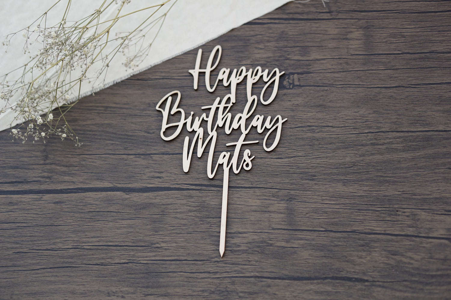 Cake Topper personalisiert