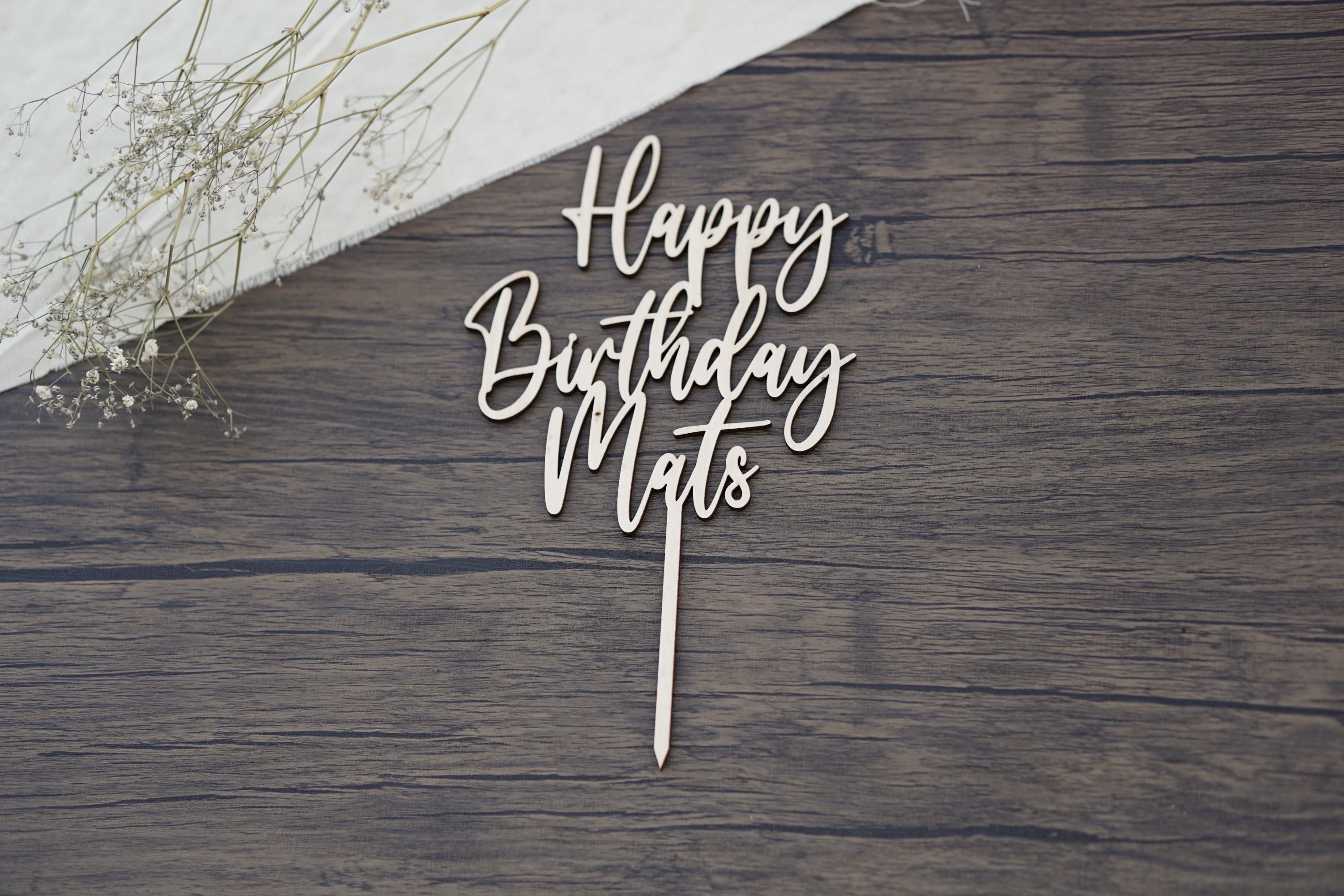 Cake Topper personalisiert