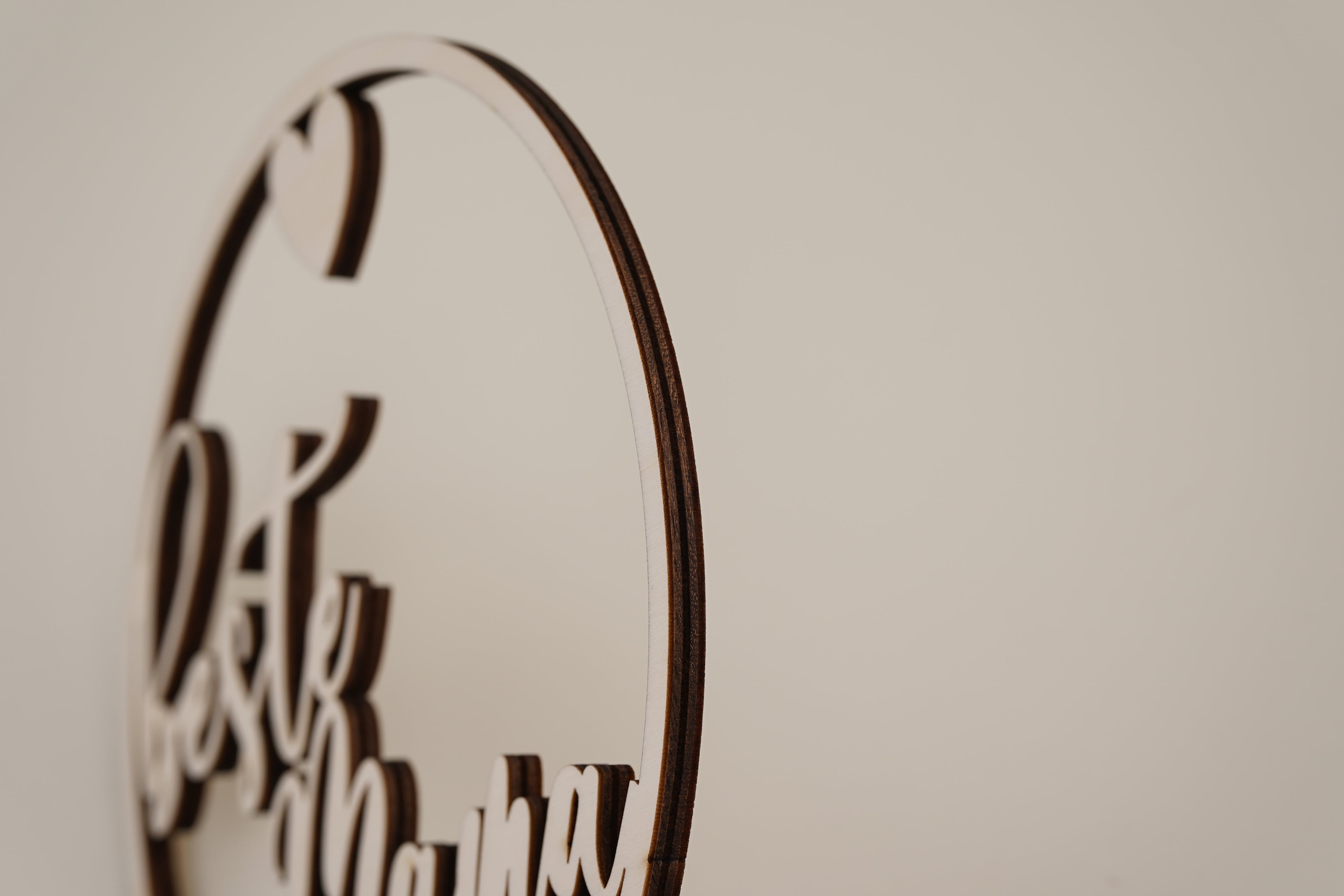 Holzschild, beste Mama, bester Papa - HOLZKINO