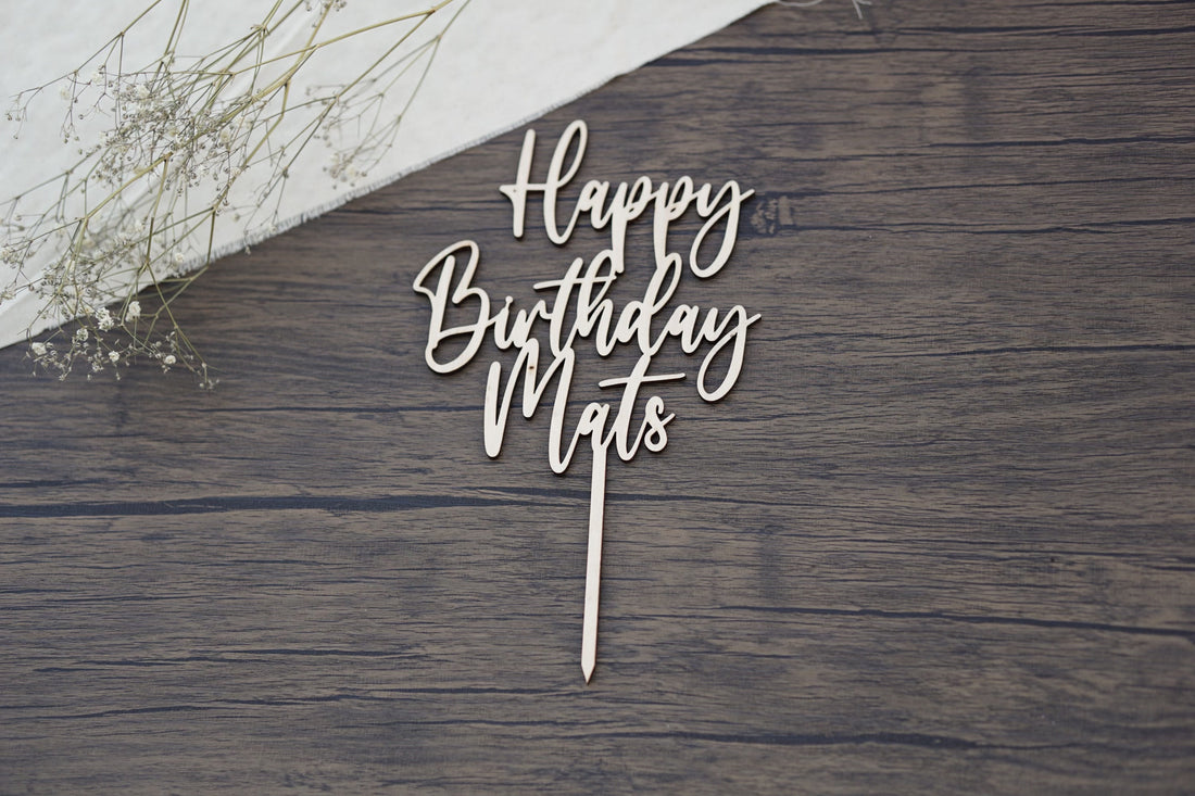 Cake Topper personalisiert