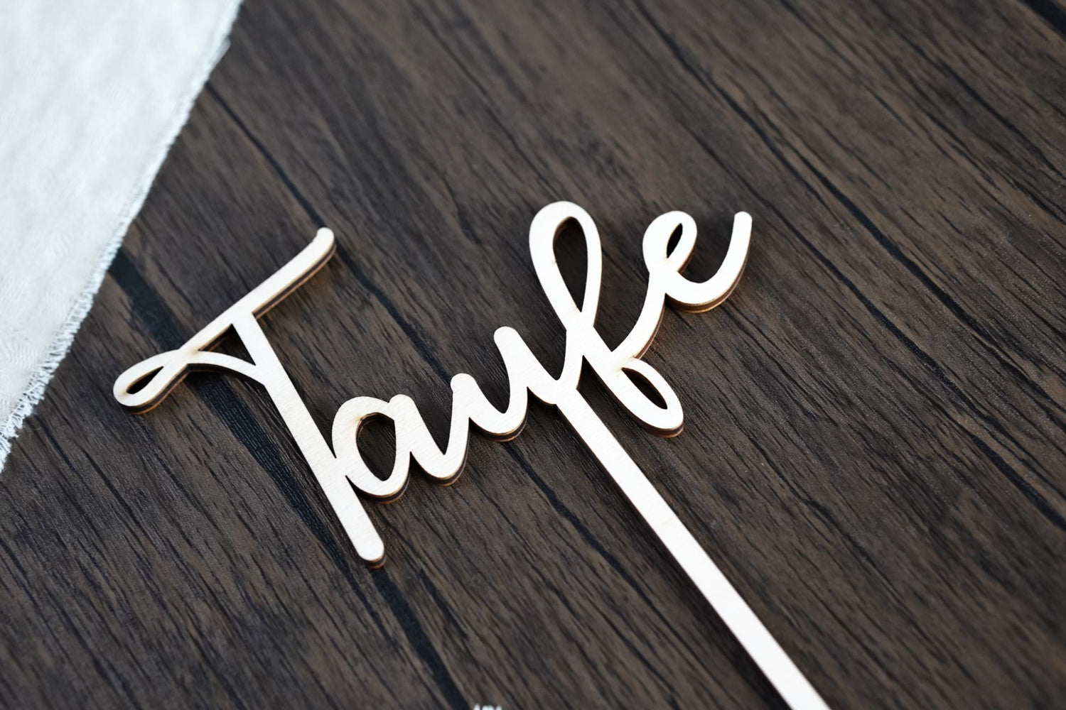 Cake Topper Taufe