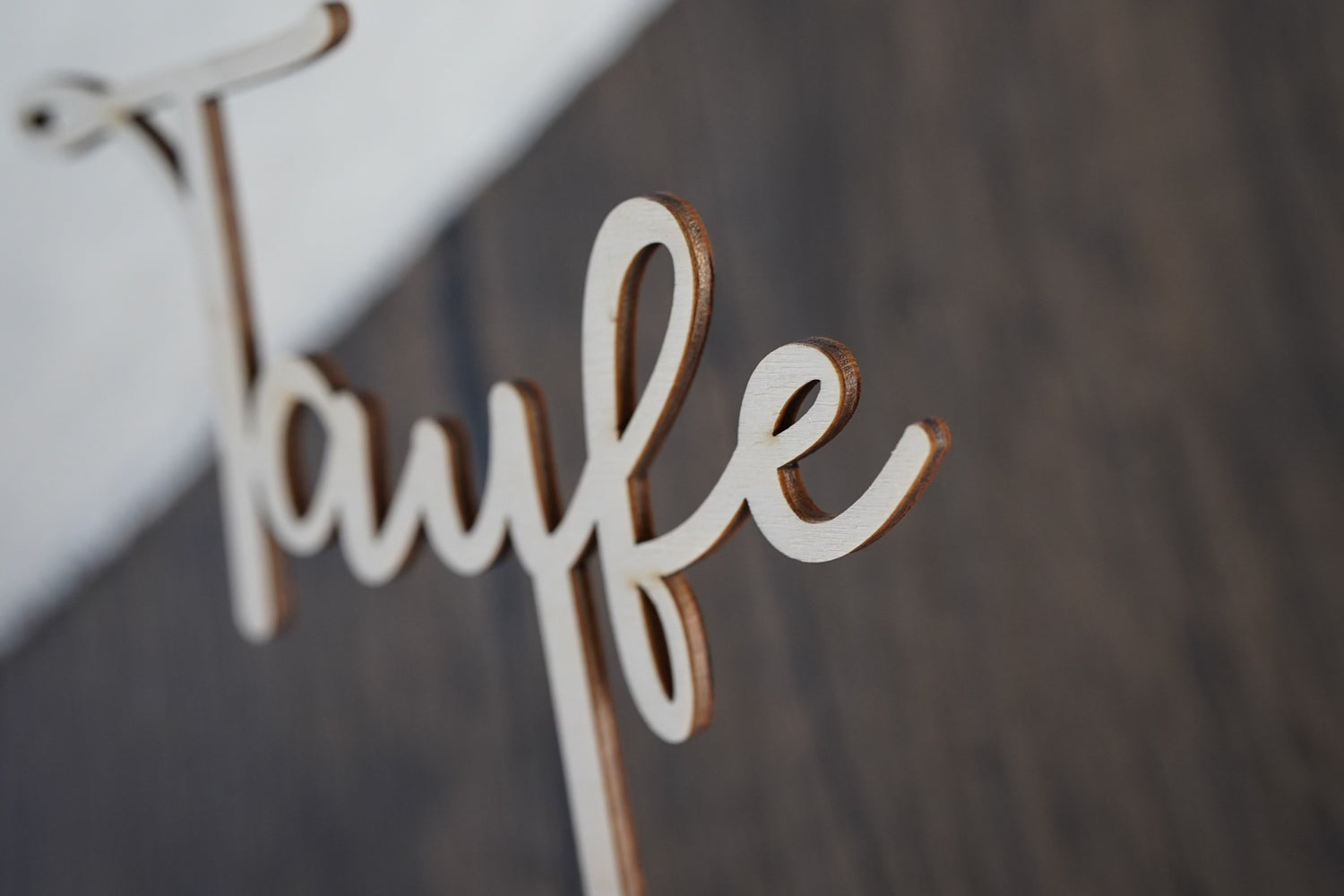 Cake Topper Taufe