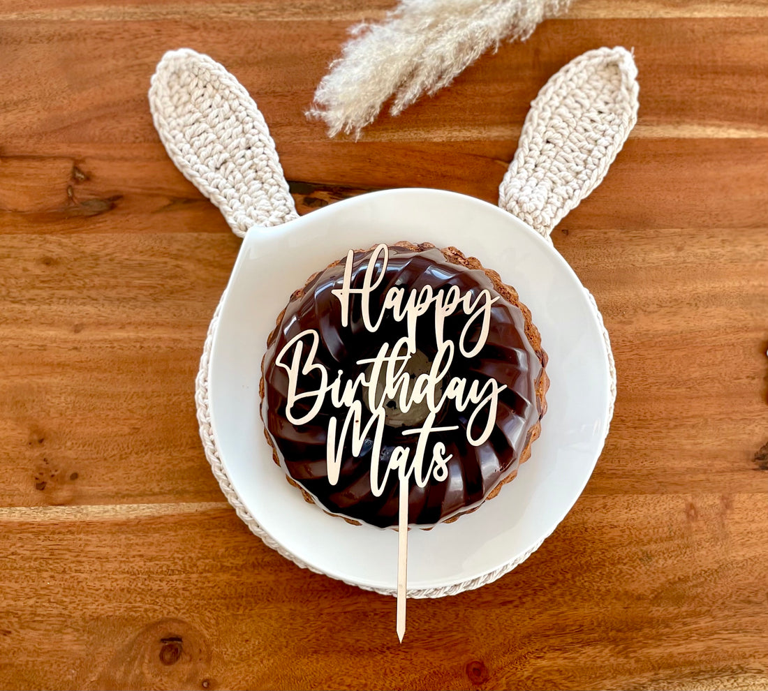 Cake Topper personalisiert