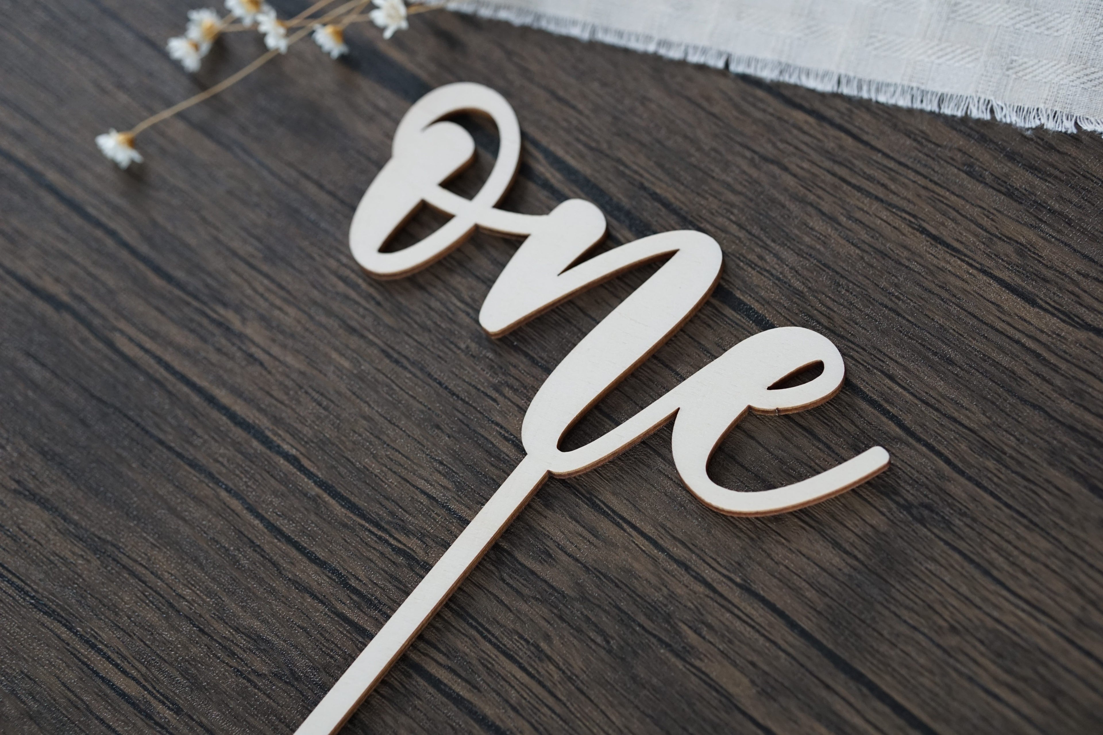 Cake Topper zahl