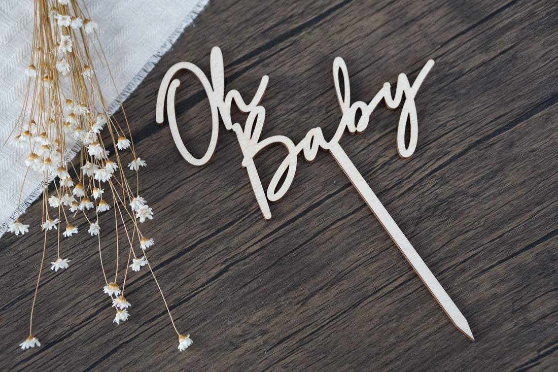 Cake Topper Babyparty